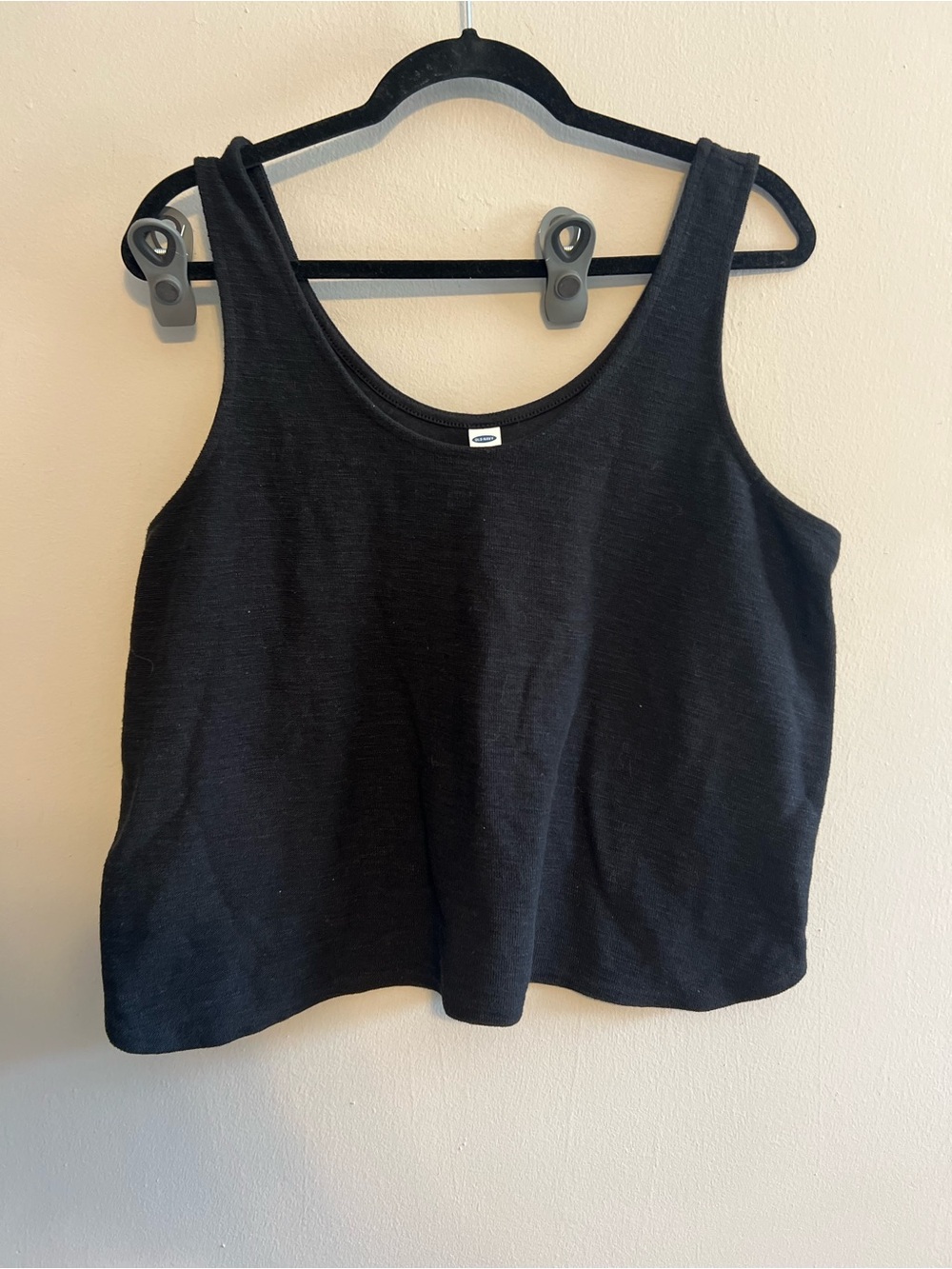 Old Navy Black High Waist Women’s Shorts and matching tank | Women’s XXL - Picture 6 of 7